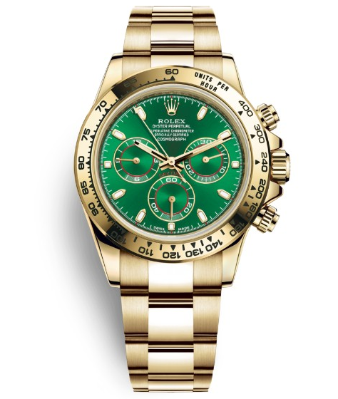 デイトナ で緑文字盤に交換するには 費用や文字盤返却についても 俺の腕時計